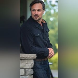 Legendary Whitetails Black Heather Button-Up Flannel Sz 2XT